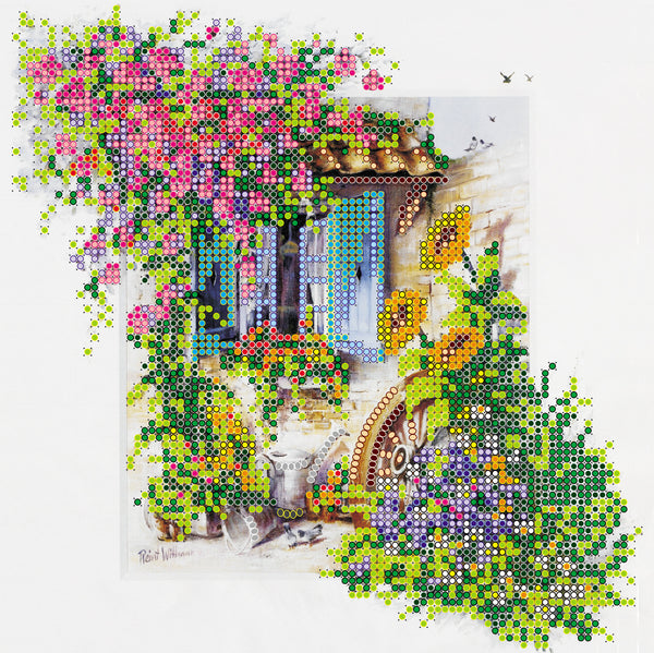 Canvas for bead embroidery