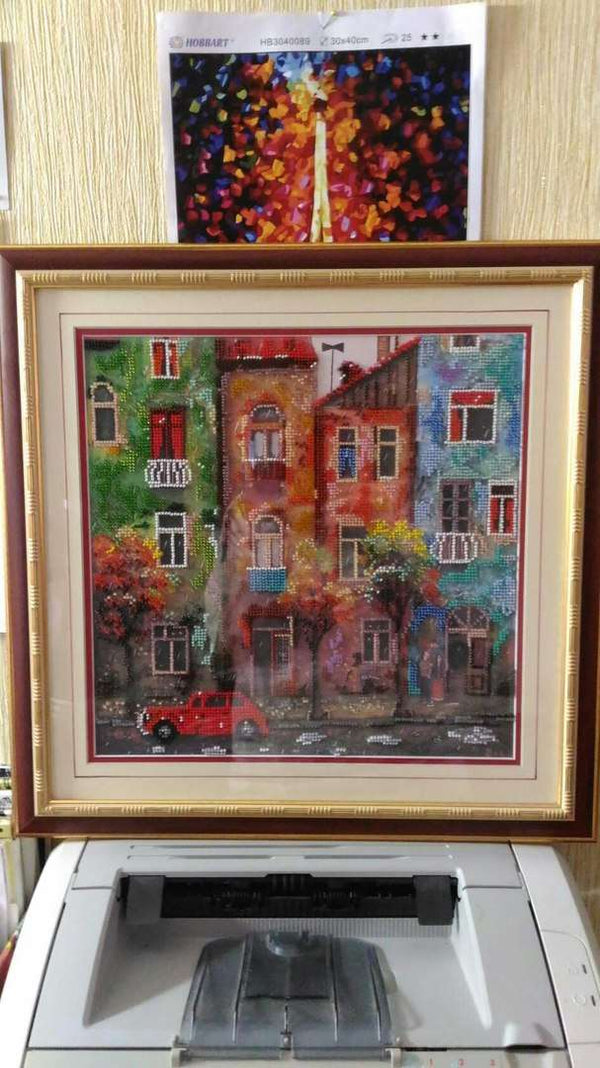 Canvas for bead embroidery