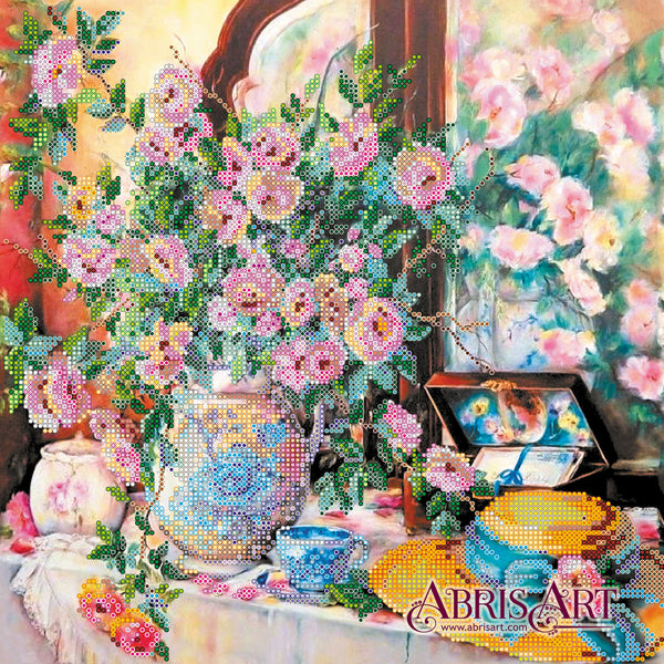 Canvas for bead embroidery