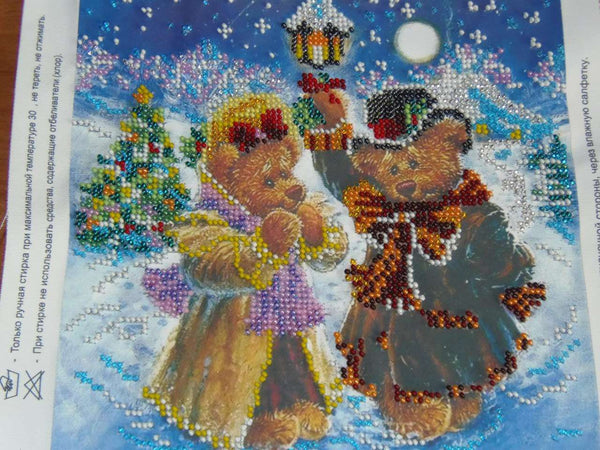 Canvas for bead embroidery