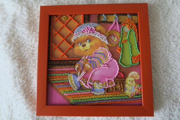 DIY Bead Embroidery Kit