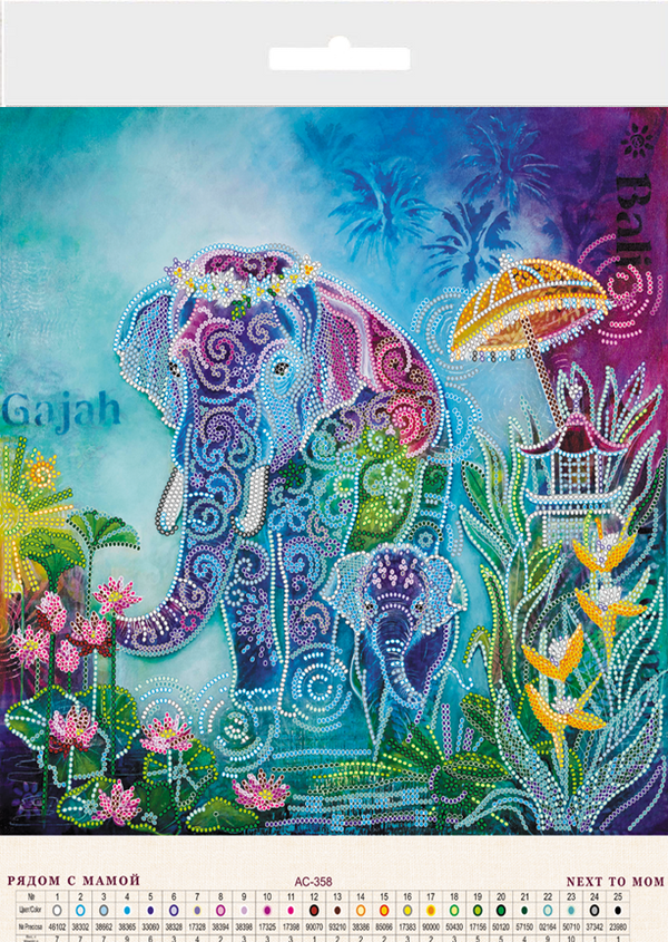 Canvas for bead embroidery