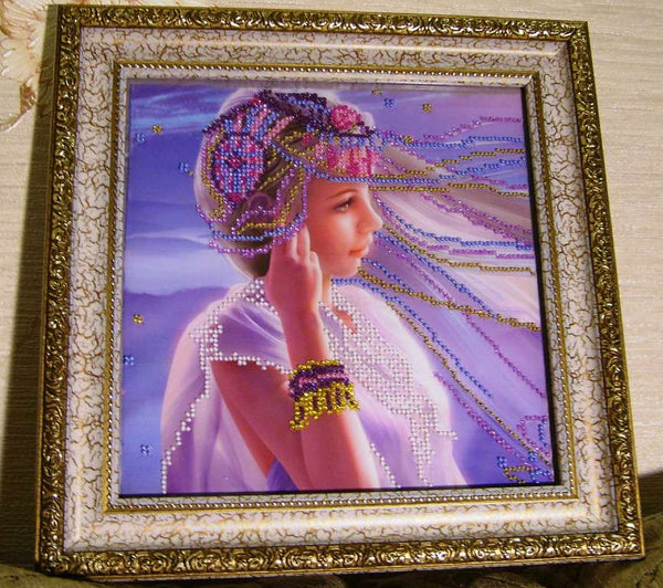 Canvas for bead embroidery