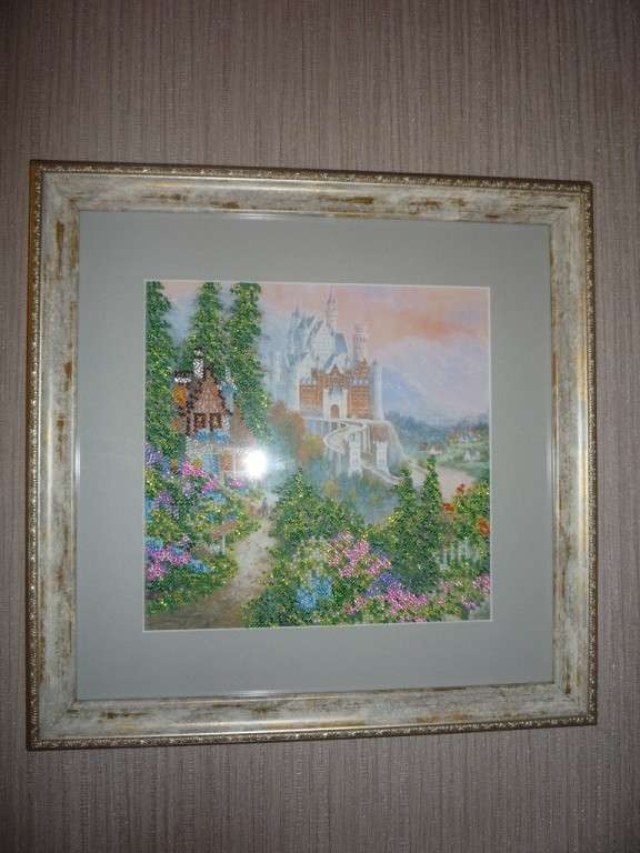 Canvas for bead embroidery