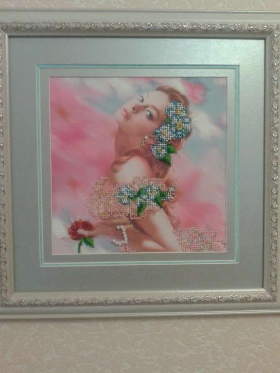 Canvas for bead embroidery