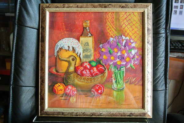 Canvas for bead embroidery