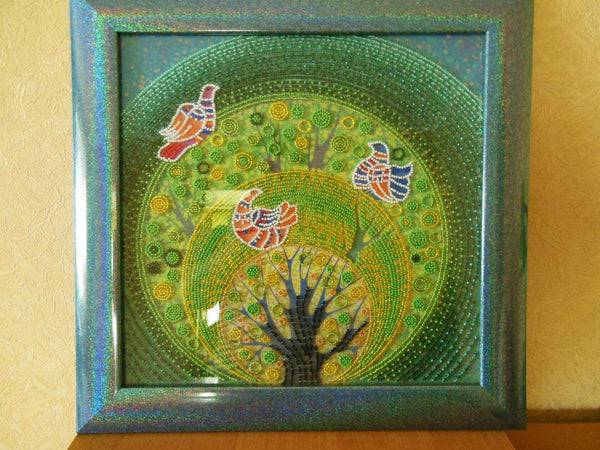 Canvas for bead embroidery