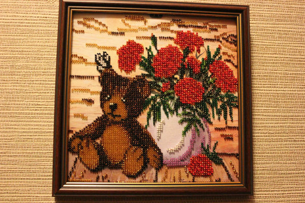 Canvas for bead embroidery