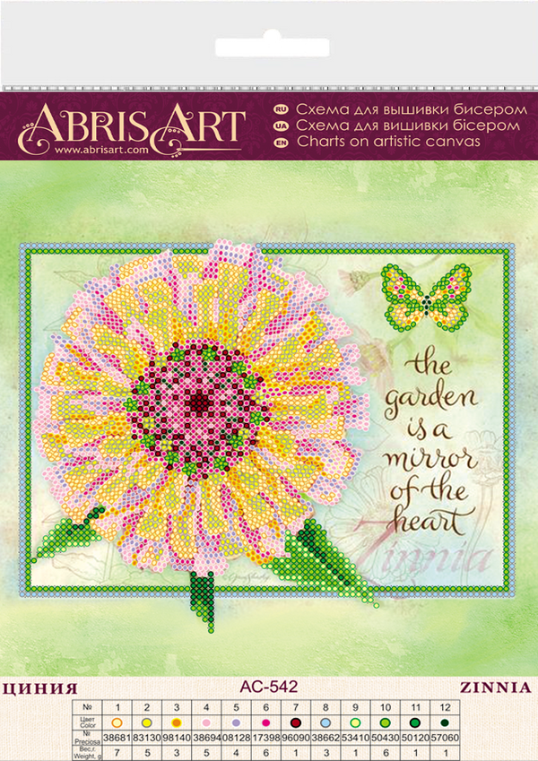 Canvas for bead embroidery