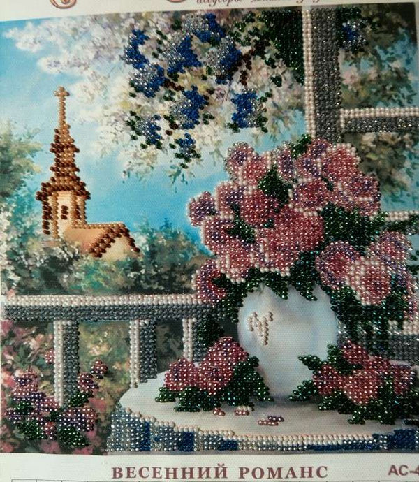 Canvas for bead embroidery