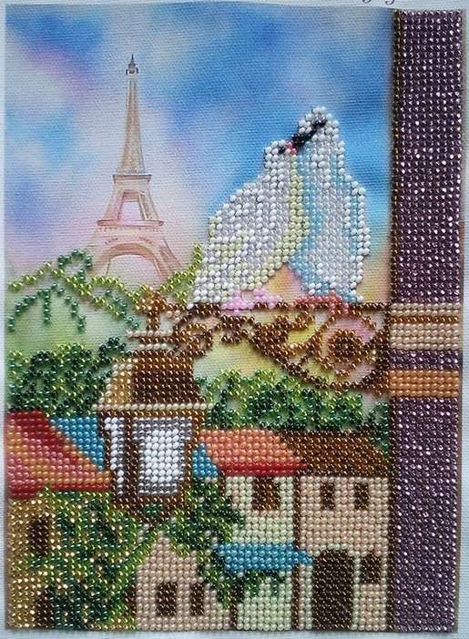 Canvas for bead embroidery