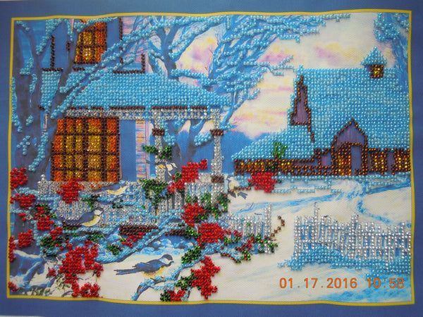 DIY Bead Embroidery Kit