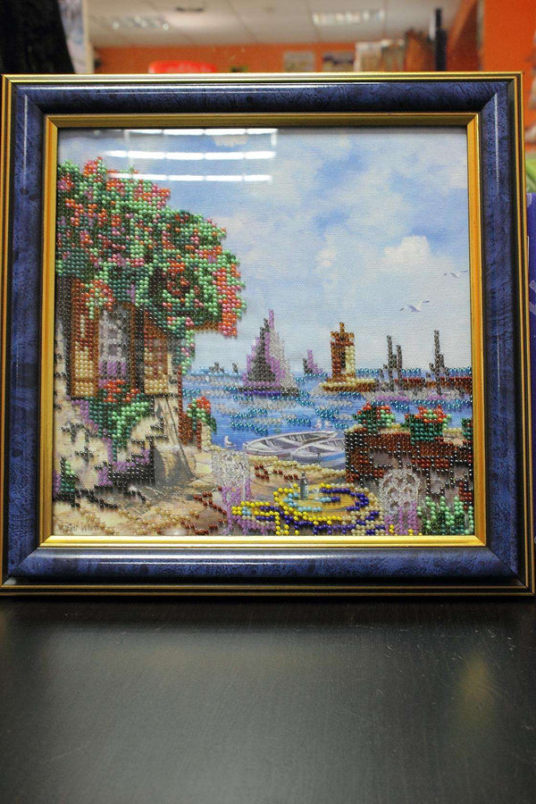 Canvas for bead embroidery