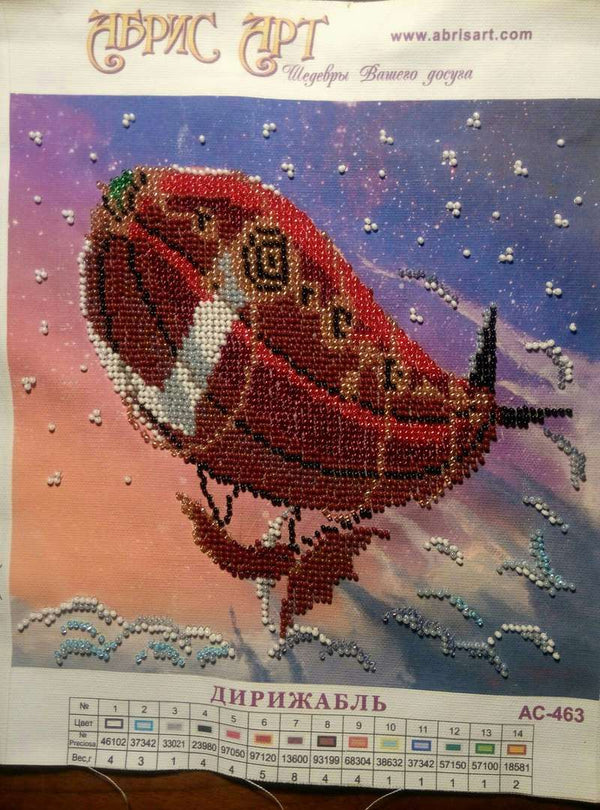 Canvas for bead embroidery