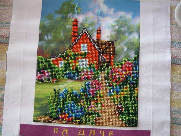 Canvas for bead embroidery