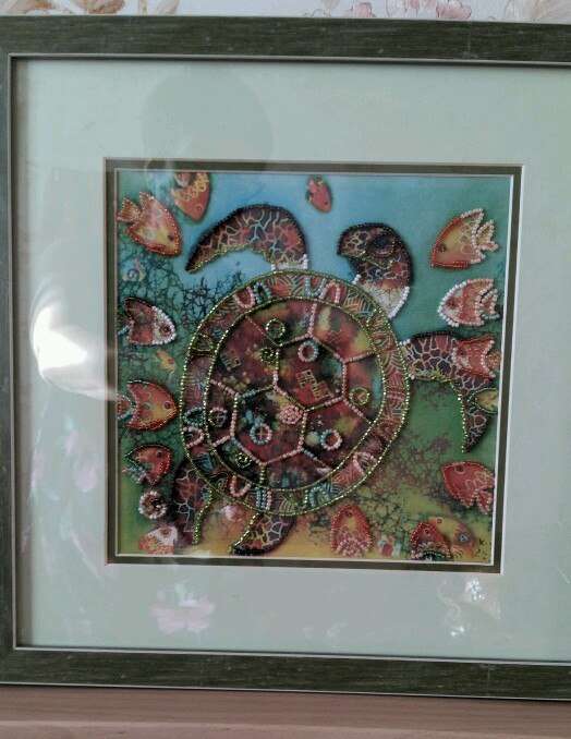 Canvas for bead embroidery