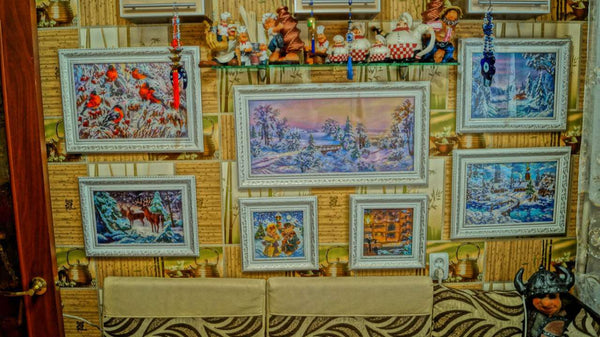 Canvas for bead embroidery