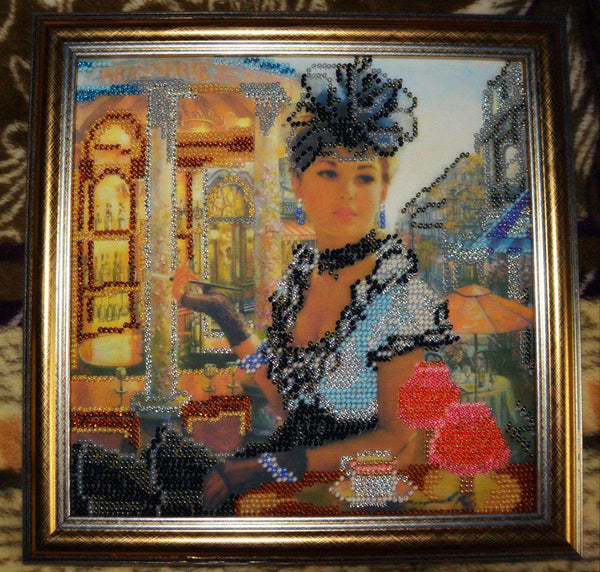 Canvas for bead embroidery