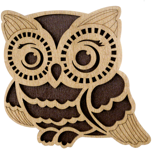 Bead organizer with wooden lid