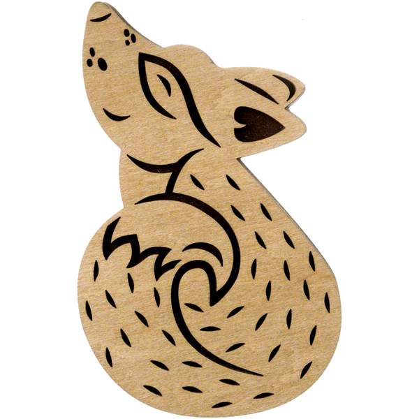 Bead organizer with wooden lid