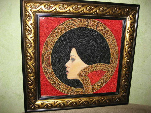 DIY Bead Embroidery Kit