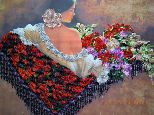 DIY Bead Embroidery Kit