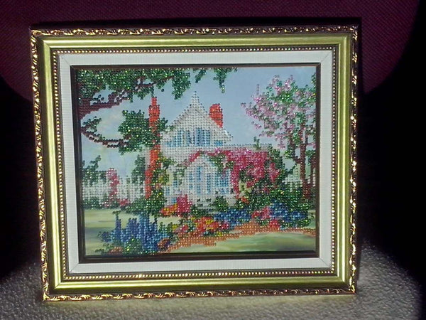 Canvas for bead embroidery