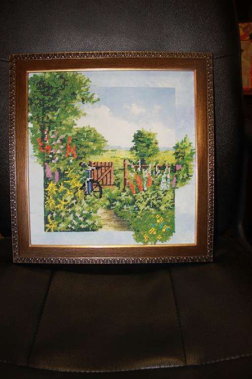 Canvas for bead embroidery