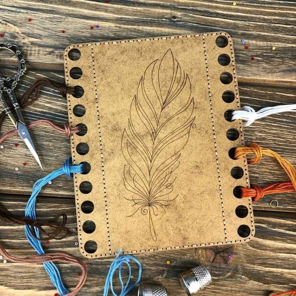 Blanks for embroidery with thread on wood FLHW-016