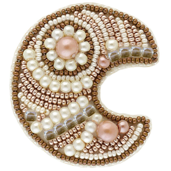 Beadwork kit for creating broоch