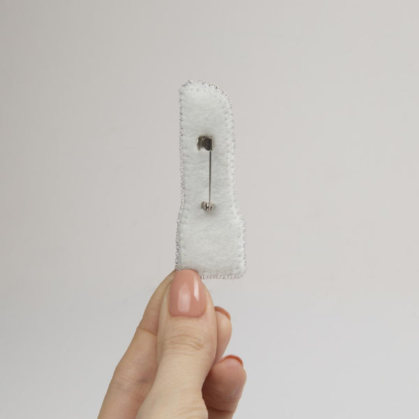 Beadwork kit for creating broоch