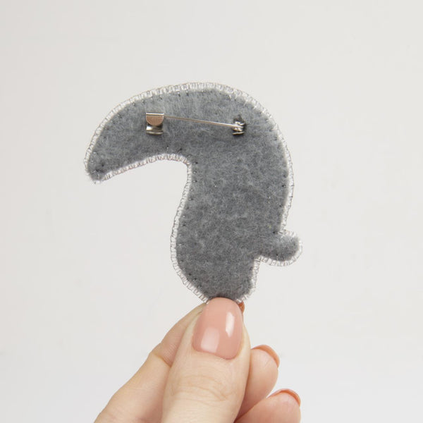 Beadwork kit for creating broоch