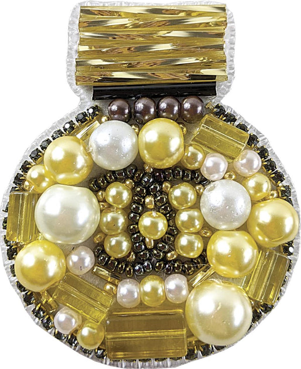 Beadwork kit for creating broоch