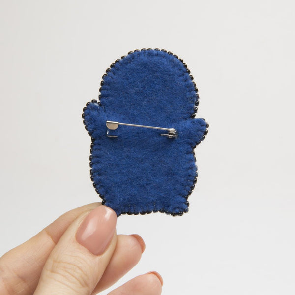 Beadwork kit for creating broоch