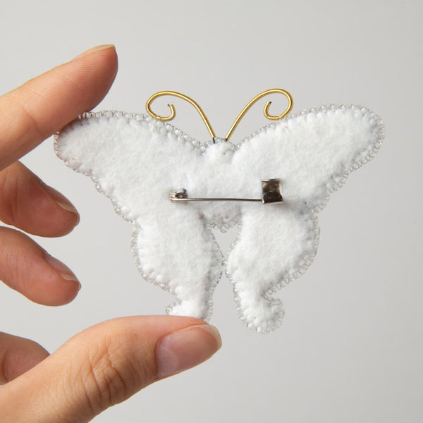 Beadwork kit for creating broоch