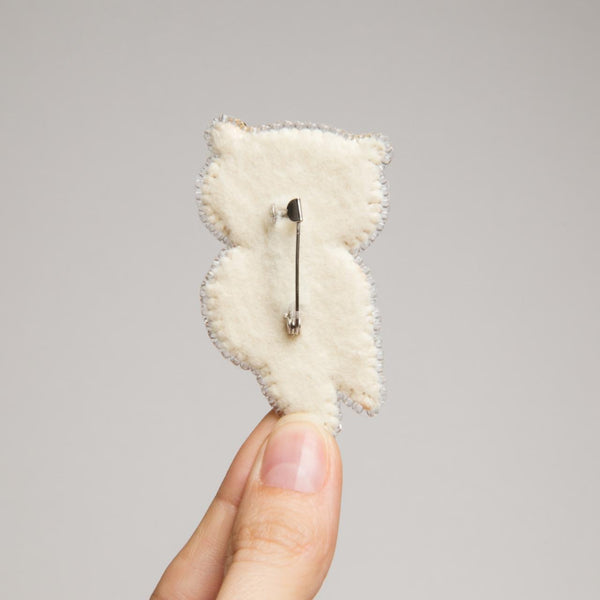 Beadwork kit for creating broоch