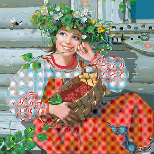 Canvas for bead embroidery