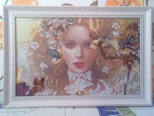 DIY Bead Embroidery Kit