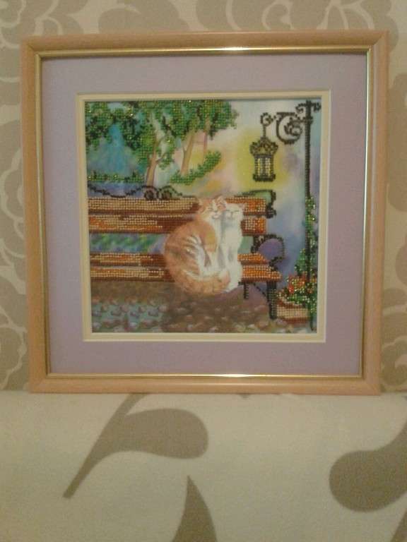 Canvas for bead embroidery