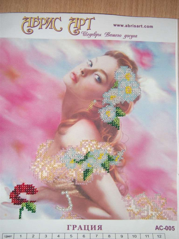 Canvas for bead embroidery
