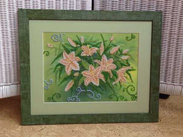 Canvas for bead embroidery