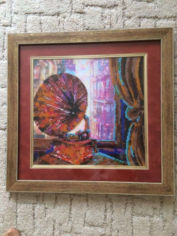 Canvas for bead embroidery