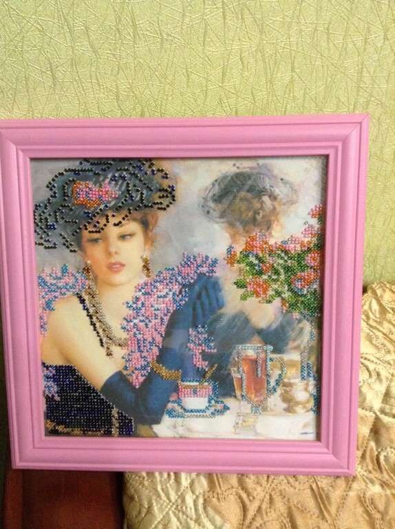 Canvas for bead embroidery