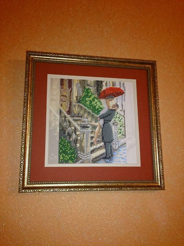 Canvas for bead embroidery