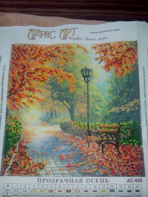 Canvas for bead embroidery