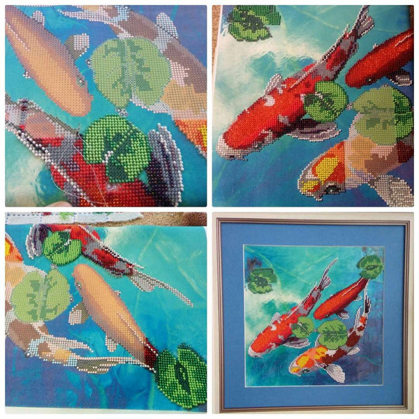 Canvas for bead embroidery