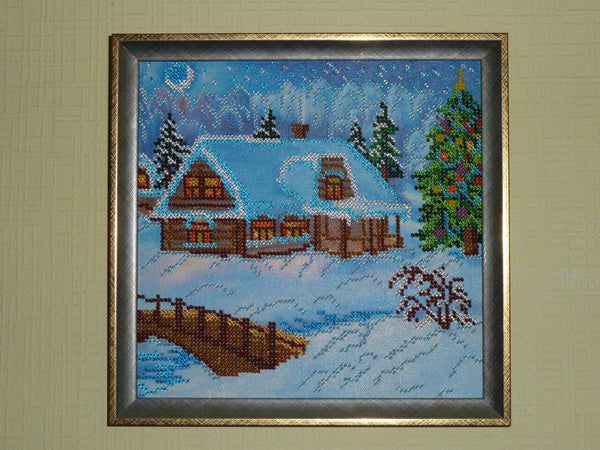 Canvas for bead embroidery