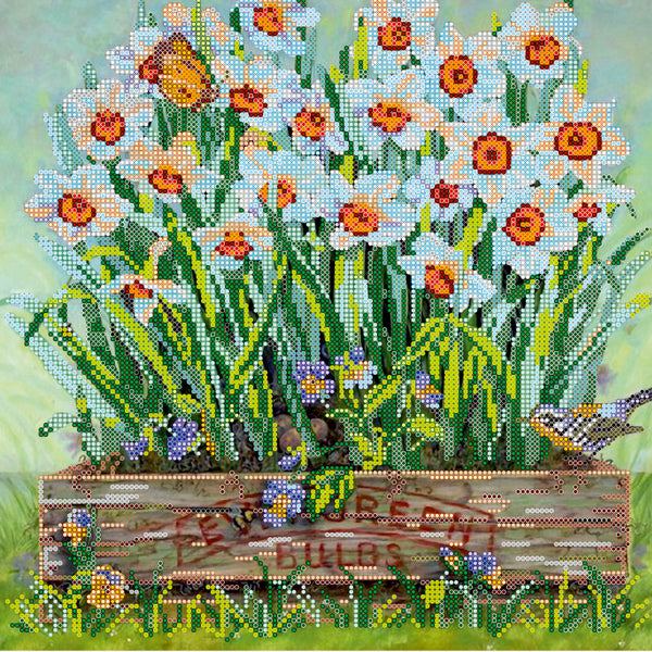 Canvas for bead embroidery