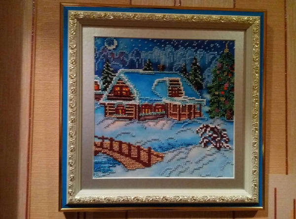 Canvas for bead embroidery