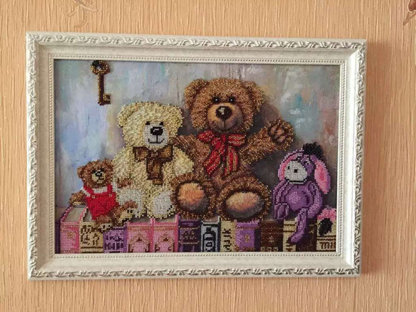 DIY Bead Embroidery Kit